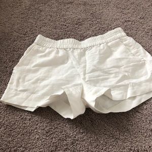 J. Crew Shorts - J Crew white Linen shorts J. Crew Shorts - J Crew white Linen shorts